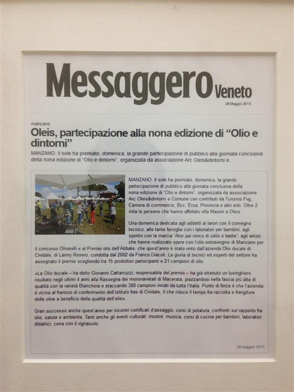 2013-articolo-messaggero-veneto-olio-ducale